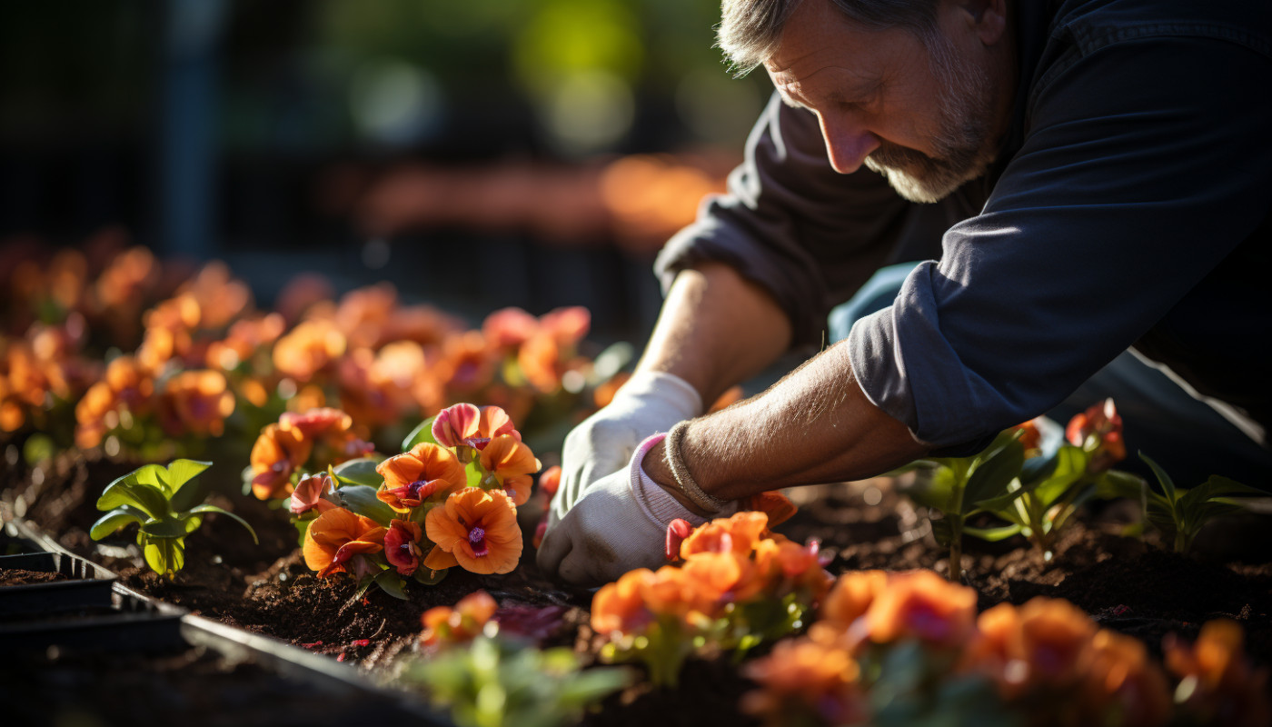 Quelques activités effectuées par un jardinier professionnel